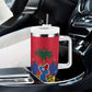 Afro-Haitians Independence Day Tumbler With Handle Le Marron Inconnu Unity Makes Strength - African Pride
