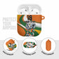 Custom Ivory Coast Football AirPods Case Les Elephants Mascot - African Pride