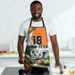 Custom Ivory Coast Football Apron Les Elephants Mascot - African Pride