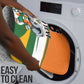 Custom Ivory Coast Football Bathroom Set Les Elephants Mascot - African Pride