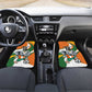 Custom Ivory Coast Football Car Mats Les Elephants Mascot - African Pride