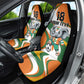 Custom Ivory Coast Football Car Seat Cover Les Elephants Mascot - African Pride
