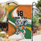 Custom Ivory Coast Football Garden Flag Les Elephants Mascot - African Pride