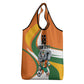 Custom Ivory Coast Football Grocery Bag Les Elephants Mascot - African Pride