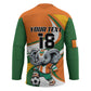 Custom Ivory Coast Football Hockey Jersey Les Elephants Mascot - African Pride