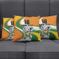 Custom Ivory Coast Football Pillow Cover Les Elephants Mascot - African Pride