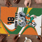 Custom Ivory Coast Football Puzzle Les Elephants Mascot - African Pride