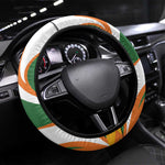 Ivory Coast Football Steering Wheel Cover Les Elephants Mascot - African Pride
