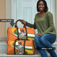 Custom Ivory Coast Football Travel Bag Les Elephants Mascot - African Pride
