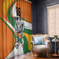 Custom Ivory Coast Football Window Curtain Les Elephants Mascot - African Pride