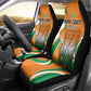 Ivory Coast Football Car Seat Cover Les Elephants Spirit - African Pride