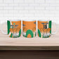 Custom Ivory Coast Football Ceramic Mug Les Elephants Spirit - African Pride