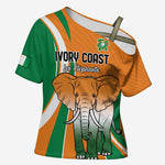 Custom Ivory Coast Football Cross Shoulder Shirt Les Elephants Spirit - African Pride