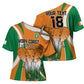 Custom Ivory Coast Football Cross Shoulder Shirt Les Elephants Spirit - African Pride