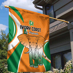Ivory Coast Football Garden Flag Les Elephants Spirit - African Pride