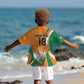 Custom Ivory Coast Football Kid Hawaiian Shirt Les Elephants Spirit LT18