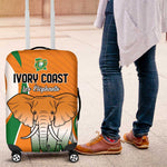 Ivory Coast Football Luggage Cover Les Elephants Spirit - African Pride