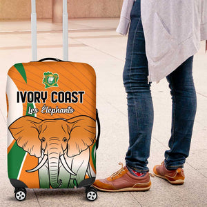 Ivory Coast Football Luggage Cover Les Elephants Spirit - African Pride