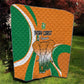 Ivory Coast Football Quilt Les Elephants Spirit - African Pride