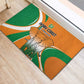 Ivory Coast Football Rubber Doormat Les Elephants Spirit - African Pride