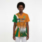 Custom Ivory Coast Football Scrub Top Les Elephants Spirit - African Pride