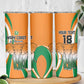 Custom Ivory Coast Football Skinny Tumbler Les Elephants Spirit - African Pride