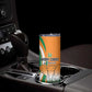 Custom Ivory Coast Football Skinny Tumbler Les Elephants Spirit - African Pride
