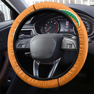 Ivory Coast Football Steering Wheel Cover Les Elephants Spirit - African Pride