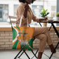 Ivory Coast Football Tote Bag Les Elephants Spirit - African Pride
