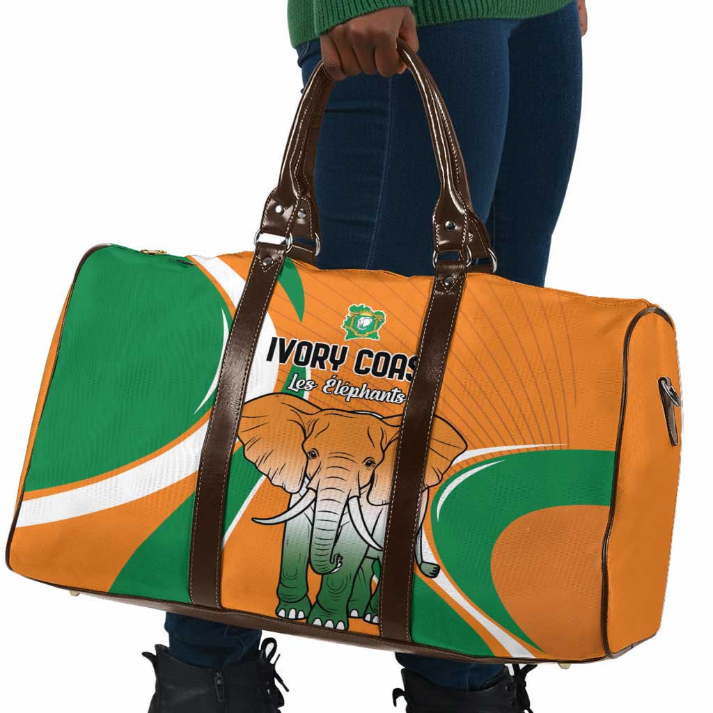 Ivory Coast Football Travel Bag Les Elephants Spirit - African Pride