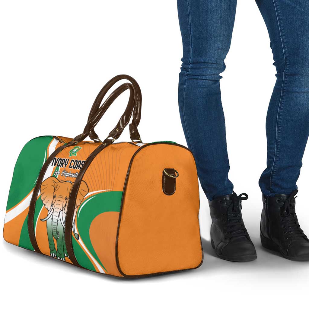 Ivory Coast Football Travel Bag Les Elephants Spirit - African Pride