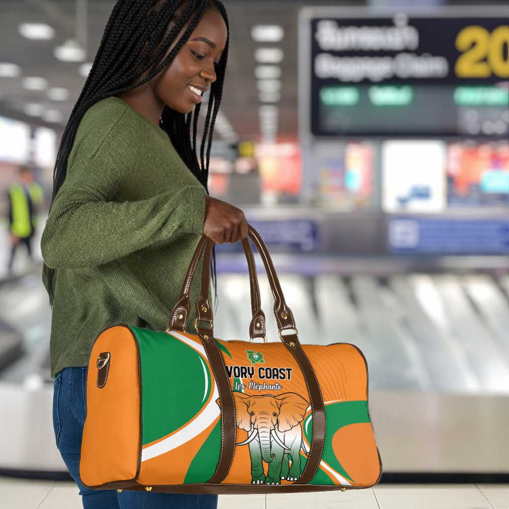 Ivory Coast Football Travel Bag Les Elephants Spirit - African Pride