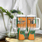 Custom Ivory Coast Football Tumbler With Handle Les Elephants Spirit - African Pride