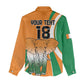 Custom Ivory Coast Football Women Casual Shirt Les Elephants Spirit - African Pride