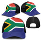 South Africa Baseball Net Cap Flag Color Inspiration - African Pride