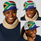 South Africa Mesh Trucker Cap Flag Color Inspiration - African Pride