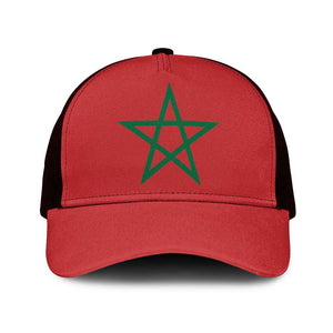 Morocco Baseball Net Cap Flag Color Inspiration - African Pride