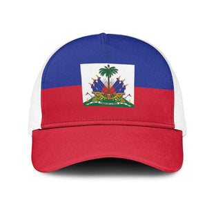 Haiti Baseball Net Cap Flag Color Inspiration - African Pride