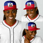 Haiti Baseball Net Cap Flag Color Inspiration - African Pride