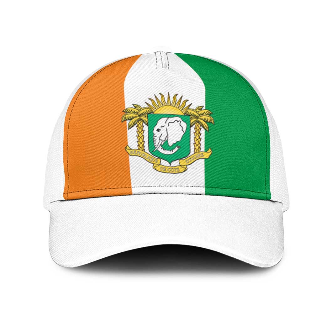 Ivory Coast Baseball Net Cap Flag Color Inspiration - African Pride