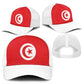 Tunisia Mesh Trucker Cap Flag Color Inspiration - African Pride