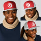 Tunisia Mesh Trucker Cap Flag Color Inspiration - African Pride