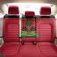 Personalized Afro-Haitians 1964 Back Car Seat Cover Coat Of Arms Flag Style - African Pride