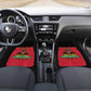 Personalized Afro-Haitians 1964 Car Mats Coat Of Arms Flag Style - African Pride