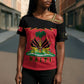 Personalized Afro-Haitians 1964 Cross Shoulder Shirt Coat Of Arms Flag Style