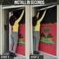 Personalized Afro-Haitians 1964 Door Cover Coat Of Arms Flag Style