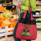 Personalized Afro-Haitians 1964 Grocery Bag Coat Of Arms Flag Style - African Pride