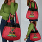 Personalized Afro-Haitians 1964 Grocery Bag Coat Of Arms Flag Style - African Pride