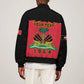 Personalized Afro-Haitians 1964 Sleeve Zip Bomber Jacket Coat Of Arms Flag Style - African Pride