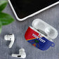 Custom Afro Haiti Football AirPods Case Les Grenadiers